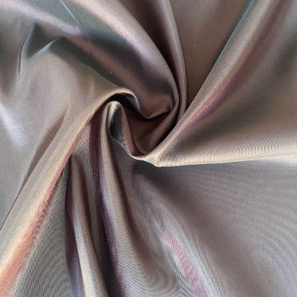 Taft - Bordová vínová tmavá