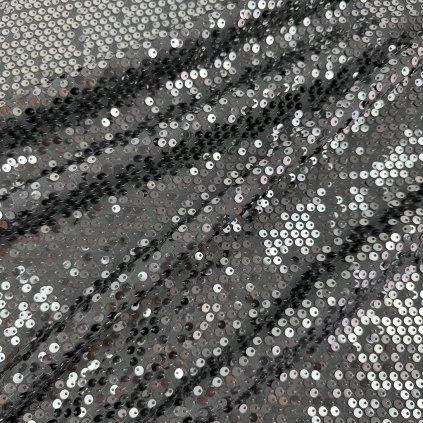 flitterek Cekiny - szürke - ezüstszínű