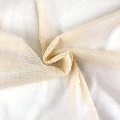 Finom prémium tüll 300 cm - Barna