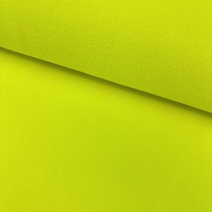 Fleece polár 270g - zöld neon HV
