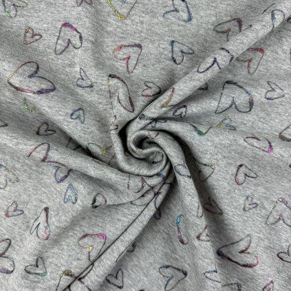 Warmkeeper mintás - Szívek a szürkeben