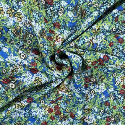 173825 4 sifon design kvietky na modrom