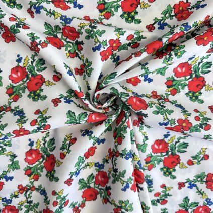 Tibeti népi minta MK - Fehér