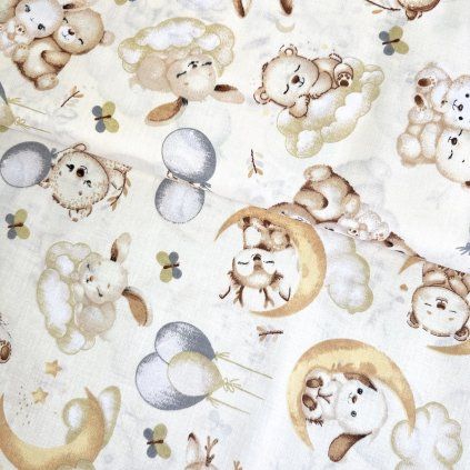 Pamut mintás - Állatok a vaníliaban