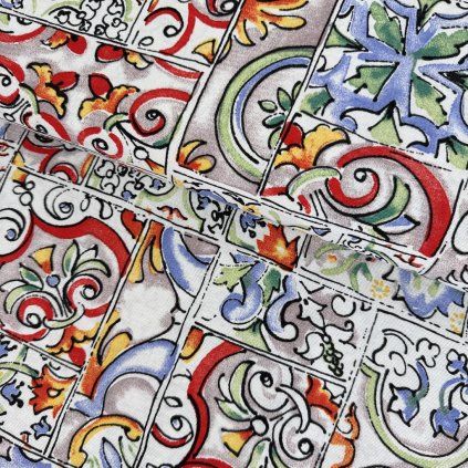 Spanyol loneta - Mozaik szín