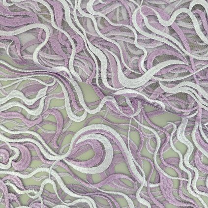 Csipke Milaga 2 - Hullámok lila