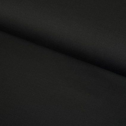 Poplin lycrával - Fekete