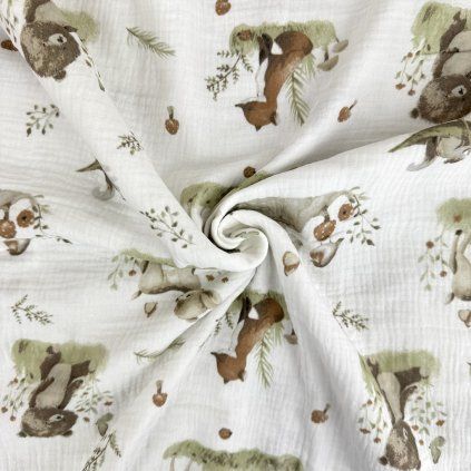 Muszlin - Erdei állatok