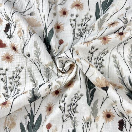 Muszlin - Virágok