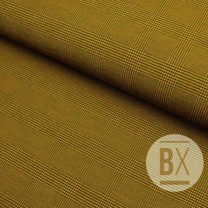 Bengalin kosztümanyag - Mustársárga