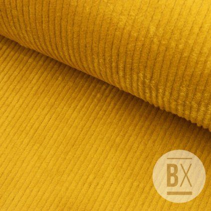 Manchester Cord - sárga karamell