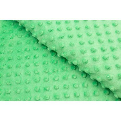 3639 2 minky zelena mint tmava