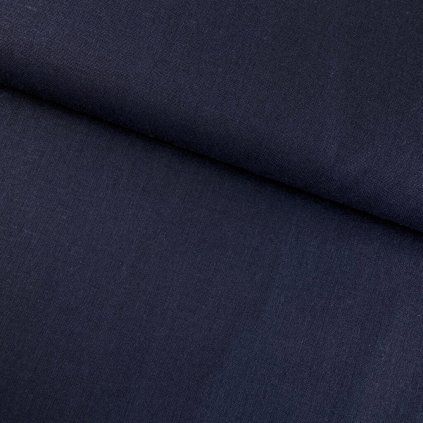 Egyszínű pamut - Sötétkék
