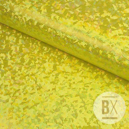 Fürdőruhaanyag SHINE 2D - Világos Sárga