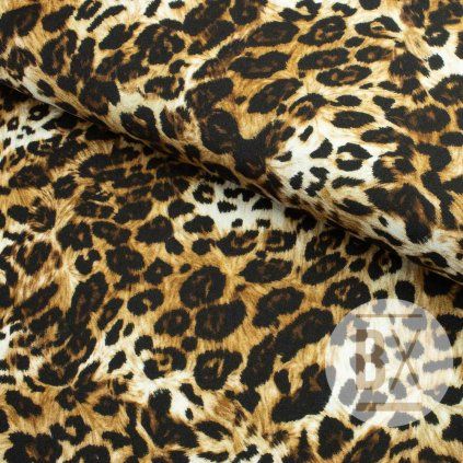 Mintás fürdőruhaanyag - Leo