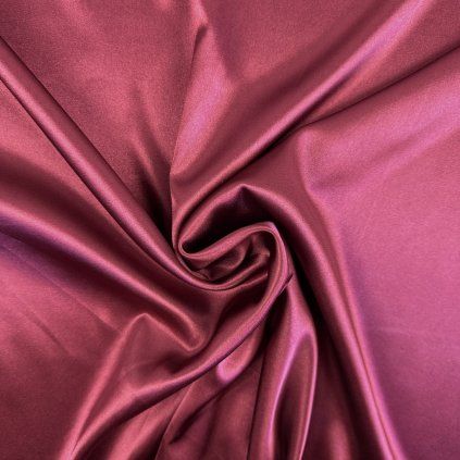 Szatén Aqua - bordó