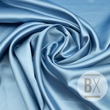 Szatén Aqua - Világoskék