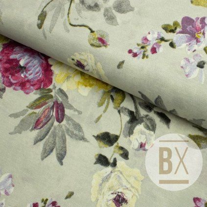 Spanyol Loneta - Bíbor rózsák