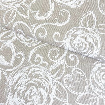 Pamut Tália - Bazsarózsa - Fehér