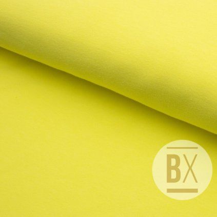 Melegítőanyag lycrával - Világos Sárga