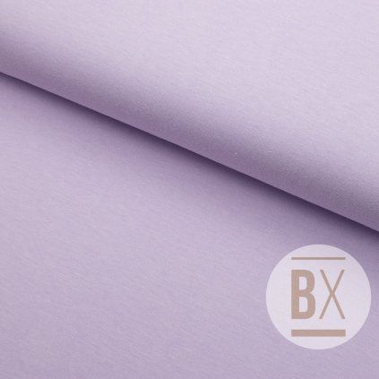 Egyszínű jerseyanyag - Lila világos