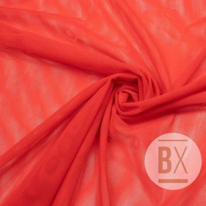 Elasztikus tüll - Piros