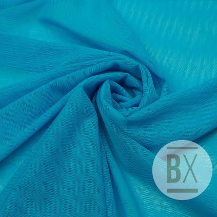 Elasztikus tüll - Kék és azúr