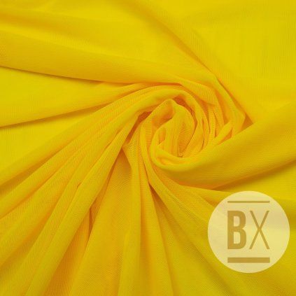 Elasztikus tüll - Világos Sárga