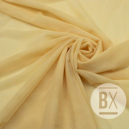Elasztikus tüll EXTRA - Barna camel világos