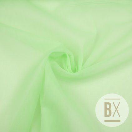 7125 4 tyl jemny 300 cm zelena mint