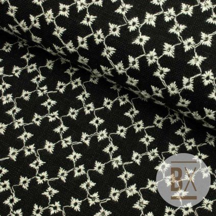 LenLeonor hímzés - Fekete