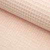 Organikus Waffle pamut - Rózsaszín sárgabarack