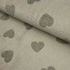 Babysoft mintás - Szívek a szürkében
