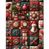 170163 elegance digital vianocny patchwork