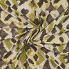 236153 viskoza vzor zelena khaki