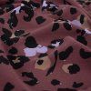 236276 1 viskoza vzor leopard na hnedom