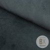 Bársony kárpitanyag - Kék antracit