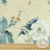 5469 6 spanielska loneta turquoise flower pattern