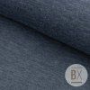 6294 5 teplakovina pocesana modra jeans melir