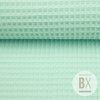 657 5 bavlna vafla organic modra mint