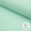657 4 bavlna vafla organic modra mint