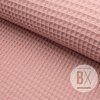 672 3 bavlna vafla organic ruzova staroruzova