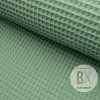 690 3 bavlna vafla organic zelena modra