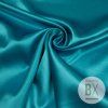 Szatén Aqua - kék türkiz