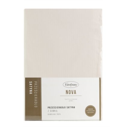 PRESTIERADLO S GUMOU NOVA3 140X200 CM, VÝŠKA 25 CM BÉŽOVÁ