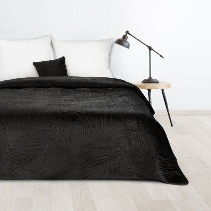 PREHOZ NA POSTEĽ DESIGN91 LUIZ 4 220X240 CM ČIERNY