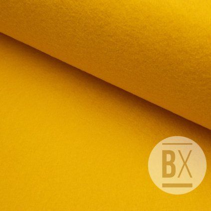 Filc 1mm - Žltá slnečnica