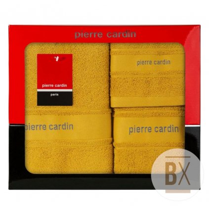 Froté set Pierre Cardin NEL 3 ks - Žltá horčicová