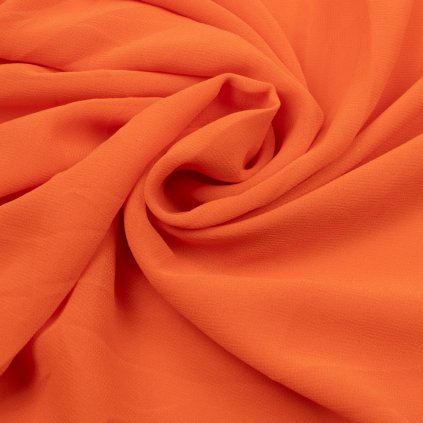 Šifón Multi - Oranžová korálová