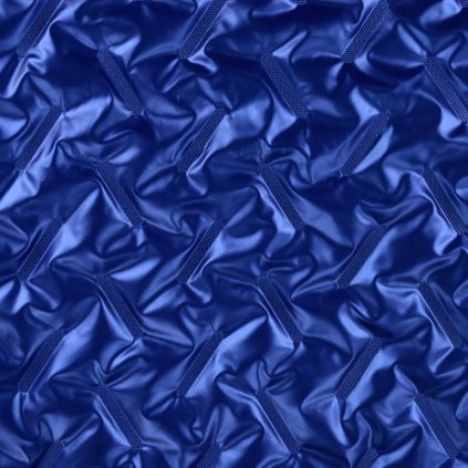 Prešívaná vetrovkovina FABRIS - Modrá kráľovská metalická